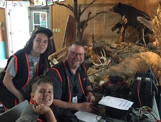 On Saturday, while a few were invited to spend time with the Ramblers, another crew of POTA operators went off to the Cherokee National Forest to activate. 

This was made possible by a very cordial invitation by the Cleveland Ham Radio group and coordinated by Larry Wallace KN4JUU. Their club has a repeater at the top of Oswald Dome at an elevation of 3000’.

The drive up took us into the clouds/dense fog, where the taillights of the vehicle ahead were barely visible. My Land Rover has rear end fog lights from the factory I thought I’d never use… well they got turned on for this. 

The road itself was not as in a poor condition as some may remember when heading to the Bat Cave . But it most certainly was much longer.

We arrived and set up with a variety of different radios and antennas. From that elevation even some 2m DX was easily possible.  

The highlight of the day was lunch being cooked by our own Chef Boy R Jeff N2YYP. He had made up some Deer burgers the day before. Dangerous stuff! So good a person wanted to just keep eating them. Fortunately self control managed to prevail. Jeff I believe has been elected as the ‘official cook/chef’ for future adventures. I should mention there were dogs and sausages for those who didn’t want any Bambi. And also , Jeff brought some of his award winning Chow Chow. Stuff goes good on just about everything imo

Anyway, I digress. Activations went very well. What a wonderful locale to activate. Afterwards the fog had burned off, and the trip back down was simply Gorgeous!  Vistas popped as we traveled down that were picture card perfect. 

If the Cleveland crew ever offer the opportunity to go to their site again, I’d strongly encourage folk to take them up on it

