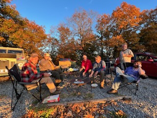 POTA - 20021027 - What a great activation! Ham radio, picnic, friends, and sunset, nothing better.
 
Allen KN4FKS was on 17 meters SSB and had 36 contacts with 4P2P, and 4DX. John KB4QXI had quite a run on 40 meters with 102 contacts and 8 P2P. He was still busy when he went QRT for supper. Peter KX4BE was on 20 meters CW and had 68 contacts, 4 P2P, and 3 DX. Karen KX4KM had 31 contacts on 20 meter SSB with 8 P2P. Ed KM6UTC worked digital QRP on 30 meters and had 19 contacts with 1 P2P and 1 DX
