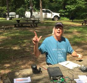 POTA - 2022-09-08 - Thursday we did a POTA activation at Chickamauga National Battlefield K-0716. We set up in the picnic area at the junction of Brotherton Road and Alexander's Bridge Road. Allen KN4FKS had 22 SSB contacts with 17 P2P (park to park contacts) Peter had 16 CW contacts with 4 P2P. John KB4QXI went to Point Park on the battlefield property so we had a same park P2P and two state QSO. He had 33 contacts with 7 P2P.
