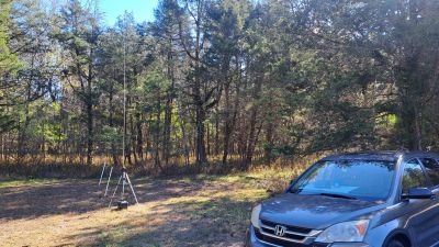 This Thursday Nov. 21 we activated J. 'Sloppy' Floyd State Park US-2187. It was a bit chilly and at times very windy, One gust blew over Dave's antenna tripod and nearly tipped over my table. In spite of the weather we had a fun day.

John KB4QXI was the only smart one as he activated from inside his car .He made 46 contacts on 20 meters SSB with 17 Park to Park contacts in that total.  The rest of us sat out in the wind. The sun was bright and the bands were good. Dave KQ4GLQ made 11 contacts on 10 meters SSB using his tripod vertical. Allen KN4FKS used his end fed wire to make 39 SSB contacts on several bands with 4 P2P contacts one to a park in Barbados. He had thirty contacts on 20 meters, six contacts on 17 meters, two on 12 meters and one on 6 meters. DX contacts were in Italy, Barbados and Canada. Danny AG4DW had 26 total contacts with 5 P2P contacts. Two SSB contacts on 6 meters, and 23 on FT8 on 15 meters. He had 7 DX contacts in Alaska, Canada, Czech Republic, Russia, Spain and Germany. By making his two contacts on 6 meters Danny qualified for the POTA "Activator N1CC" ten band activation award. He is the first of the crew to accomplish this award. Congratulations. 

Dan K2DTS stayed closer to home and activated Chickamauga Battlefield US-0716 where he made 15 contacts, 14 on 20 meters and 1 on 2 meters. He used a homebrew tripod vertical with elevated radials This antenna set up shows great promise in really projecting a signal well. 

This coming week  Thursday is Thanksgiving so we'll not schedule a planned POTA activation. However there are lots of parks and everyone can slip away sometime this week and get in an activation.

A famous Thanksgiving activation is shown in the video link:
https://www.youtube.com/watch?v=3UOoXJhXzlw  Enjoy! 
