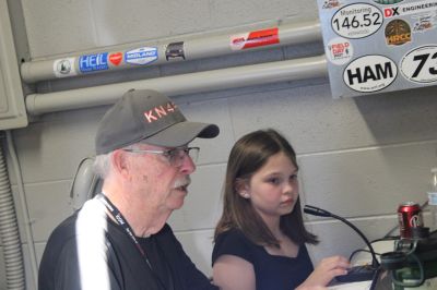 (New information underlined)
Monday Claimed Score: 7,384 pts
Tuesday Claimed Score: 63,308
Wednesday Claimed Score: 123,522
Current Claimed Score: 192,192

Monday Total Contacts: 104
Tuesday Total Contacts: 323
Wednesday Total Contacts: 519
Current Total Contacts: 704

Monday Total Time on-air: 2 hrs, 8 min
Tuesday Total Time on-air: 7hrs, 36 min
Wednesday Total Time on-air: 12hrs, 58 min
Current Total Time on-air: 18hrs, 22 min

States / Canadian Provinces Contacted: (Mon: 32 / Tues: 40 / Wed: 44 / Thursday: 46)
(Long story short: we need Alaska, Hawaii, Nevada, and South Dakota to have a 50-state sweep for this week)
Alabama, Arkansas, Arizona, California, Colorado, Connecticut, Delaware, Florida, Georgia, Idaho, Illinois, Indiana, Iowa, Kansas, Kentucky, Louisiana, Maine, Maryland, Massachusetts, Michigan, Minnesota, Mississippi, Missouri, Montana, Nebraska, New Hampshire, New Jersey, New Mexico, New York, North Carolina, North Dakota, Ohio, Oklahoma, Oregon, Pennsylvania, Rhode Island, South Carolina, Tennessee, Texas, Utah, Vermont, Virginia, Washington, West Virginia, Wisconsin, Wyoming

Canadian Provinces: 
Manitoba
Ontario
Nova Scotia
Quebec

Foreign Countries / Territories: British Virgin Islands, Canada (15X), Canary Islands (Off the African Coast) (2x), Denmark, England (2x), France (2x), Germany (3X), Haiti, Italy (2x), Madeira Islands (Off the African Coast), Mexico, Puerto Rico (8X), South Africa, Spain (3X), Sweden, Venezuela

Total tax-free miles travelled to foreign countries and Canadian Territories: 119,037
(Monday: 11,367 / Tuesday 53,355 / Wednesday:86,331)

Schools:(33) including several elementary schools, Ida Brown Jewish Academy in Illinois, Cornell University (NY), Dixie Heights HS (KY), Houston Christian University (TX), Lampassas Middle School (TX), Michigan State University (MI), Rice University (TX), University of Arkansas (AR), University of Michigan (MI), University of Wisconsin (WI), Youngstown State University (OH)

Clubs: (8) including Ham Radio Outlet in Colorado, FBI in Virginia, a club operating out of a middle school in New Jersey, and Disney World's employee ran club station out of Florida. 

Piglet (Young Ham) Contacts:
Addi: 64 (first time ever!!)
Aulbri: 50 (first timer)
Brianna: 11
Emilee: 103 (first-timer)
Griffin: 101
Halen: 22 
Jacob: 96
Leland: 27 (first timer)
Lilian: 74 (first timer)
Nerf (Jakob J): 47
Syrenna: 64 (first time ever!!)

Updates:
188 contacts Thursday
We are 9 contacts from 713, our former school record - Lord willing, our students will set some records today.
We have some absolutely great students at LMS.
Thanks so much to our teachers for their flexibility this week!
We will be back on the air today from 12 pm to 5:00 pm. 
