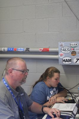 (New information underlined)
Monday Claimed Score: 7,384 pts
Tuesday Claimed Score: 63,308
Wednesday Claimed Score: 123,522
Current Claimed Score: 192,192

Monday Total Contacts: 104
Tuesday Total Contacts: 323
Wednesday Total Contacts: 519
Current Total Contacts: 704

Monday Total Time on-air: 2 hrs, 8 min
Tuesday Total Time on-air: 7hrs, 36 min
Wednesday Total Time on-air: 12hrs, 58 min
Current Total Time on-air: 18hrs, 22 min

States / Canadian Provinces Contacted: (Mon: 32 / Tues: 40 / Wed: 44 / Thursday: 46)
(Long story short: we need Alaska, Hawaii, Nevada, and South Dakota to have a 50-state sweep for this week)
Alabama, Arkansas, Arizona, California, Colorado, Connecticut, Delaware, Florida, Georgia, Idaho, Illinois, Indiana, Iowa, Kansas, Kentucky, Louisiana, Maine, Maryland, Massachusetts, Michigan, Minnesota, Mississippi, Missouri, Montana, Nebraska, New Hampshire, New Jersey, New Mexico, New York, North Carolina, North Dakota, Ohio, Oklahoma, Oregon, Pennsylvania, Rhode Island, South Carolina, Tennessee, Texas, Utah, Vermont, Virginia, Washington, West Virginia, Wisconsin, Wyoming

Canadian Provinces: 
Manitoba
Ontario
Nova Scotia
Quebec

Foreign Countries / Territories: British Virgin Islands, Canada (15X), Canary Islands (Off the African Coast) (2x), Denmark, England (2x), France (2x), Germany (3X), Haiti, Italy (2x), Madeira Islands (Off the African Coast), Mexico, Puerto Rico (8X), South Africa, Spain (3X), Sweden, Venezuela

Total tax-free miles travelled to foreign countries and Canadian Territories: 119,037
(Monday: 11,367 / Tuesday 53,355 / Wednesday:86,331)

Schools:(33) including several elementary schools, Ida Brown Jewish Academy in Illinois, Cornell University (NY), Dixie Heights HS (KY), Houston Christian University (TX), Lampassas Middle School (TX), Michigan State University (MI), Rice University (TX), University of Arkansas (AR), University of Michigan (MI), University of Wisconsin (WI), Youngstown State University (OH)

Clubs: (8) including Ham Radio Outlet in Colorado, FBI in Virginia, a club operating out of a middle school in New Jersey, and Disney World's employee ran club station out of Florida. 

Piglet (Young Ham) Contacts:
Addi: 64 (first time ever!!)
Aulbri: 50 (first timer)
Brianna: 11
Emilee: 103 (first-timer)
Griffin: 101
Halen: 22 
Jacob: 96
Leland: 27 (first timer)
Lilian: 74 (first timer)
Nerf (Jakob J): 47
Syrenna: 64 (first time ever!!)

Updates:
188 contacts Thursday
We are 9 contacts from 713, our former school record - Lord willing, our students will set some records today.
We have some absolutely great students at LMS.
Thanks so much to our teachers for their flexibility this week!
We will be back on the air today from 12 pm to 5:00 pm. 
