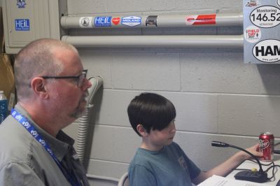 (New information underlined)
Monday Claimed Score: 7,384 pts
Tuesday Claimed Score: 63,308
Wednesday Claimed Score: 123,522
Current Claimed Score: 192,192

Monday Total Contacts: 104
Tuesday Total Contacts: 323
Wednesday Total Contacts: 519
Current Total Contacts: 704

Monday Total Time on-air: 2 hrs, 8 min
Tuesday Total Time on-air: 7hrs, 36 min
Wednesday Total Time on-air: 12hrs, 58 min
Current Total Time on-air: 18hrs, 22 min

States / Canadian Provinces Contacted: (Mon: 32 / Tues: 40 / Wed: 44 / Thursday: 46)
(Long story short: we need Alaska, Hawaii, Nevada, and South Dakota to have a 50-state sweep for this week)
Alabama, Arkansas, Arizona, California, Colorado, Connecticut, Delaware, Florida, Georgia, Idaho, Illinois, Indiana, Iowa, Kansas, Kentucky, Louisiana, Maine, Maryland, Massachusetts, Michigan, Minnesota, Mississippi, Missouri, Montana, Nebraska, New Hampshire, New Jersey, New Mexico, New York, North Carolina, North Dakota, Ohio, Oklahoma, Oregon, Pennsylvania, Rhode Island, South Carolina, Tennessee, Texas, Utah, Vermont, Virginia, Washington, West Virginia, Wisconsin, Wyoming

Canadian Provinces: 
Manitoba
Ontario
Nova Scotia
Quebec

Foreign Countries / Territories: British Virgin Islands, Canada (15X), Canary Islands (Off the African Coast) (2x), Denmark, England (2x), France (2x), Germany (3X), Haiti, Italy (2x), Madeira Islands (Off the African Coast), Mexico, Puerto Rico (8X), South Africa, Spain (3X), Sweden, Venezuela

Total tax-free miles travelled to foreign countries and Canadian Territories: 119,037
(Monday: 11,367 / Tuesday 53,355 / Wednesday:86,331)

Schools:(33) including several elementary schools, Ida Brown Jewish Academy in Illinois, Cornell University (NY), Dixie Heights HS (KY), Houston Christian University (TX), Lampassas Middle School (TX), Michigan State University (MI), Rice University (TX), University of Arkansas (AR), University of Michigan (MI), University of Wisconsin (WI), Youngstown State University (OH)

Clubs: (8) including Ham Radio Outlet in Colorado, FBI in Virginia, a club operating out of a middle school in New Jersey, and Disney World's employee ran club station out of Florida. 

Piglet (Young Ham) Contacts:
Addi: 64 (first time ever!!)
Aulbri: 50 (first timer)
Brianna: 11
Emilee: 103 (first-timer)
Griffin: 101
Halen: 22 
Jacob: 96
Leland: 27 (first timer)
Lilian: 74 (first timer)
Nerf (Jakob J): 47
Syrenna: 64 (first time ever!!)

Updates:
188 contacts Thursday
We are 9 contacts from 713, our former school record - Lord willing, our students will set some records today.
We have some absolutely great students at LMS.
Thanks so much to our teachers for their flexibility this week!
We will be back on the air today from 12 pm to 5:00 pm. 
