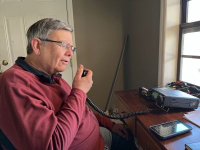 Yesterday Thursday Jan. 23 we activated Crockford-Pigeon Mtn. WMA  US-3742 from the check station on Rocky Lane. It was warm inside but getting the antennas up was COLD !

Danny AG4DW set his rig up on the dining area table and Allen set his rig up in the front entry room. The coax was passed through a window and a piece of foam pipe insulation was used to keep the cold out and prevent damage to the wire.

With room for only two operating positions inside Ed KM6UTC opted to use his back seat shack to operate on 15 meters. He made 64 FT8 contacts with 22 being DX into Europe. Inside Tony WA4TW used Allen's rig and quickly made 44 contacts in 30 minutes on 20 meters with 3 P2P and 2 DX to Canada.. Allen handled the logging and helped grab callsigns out of the nonstop pileup.

After a bathroom break Allen KN4FKS got on 20 meters and again quickly made 48 contacts in 32 minutes. He had 4 P2P and 1 DX to Canada. Tony handled the logging which helped maintain the fast pace contacts. Later  John KB4QXI got on the 20 meter rig and made 48 contacts with 5 P2P and 2 DX to Canada. Dan K2DTS fired up the 20 meter rig later and made ??? contacts. So after 4 successful activations of over 140 contacts the 100 watt radio had used less than 10 amp hours from the battery. 

In the other room Danny AG4DW set up his station and operated on 10 meters. he made 35 total contacts with 17 SSB and 18 FT8. 22 contacts  were DX with contacts made to Argentina, Belgium, Bosnia-Herzegovina, Brazil, Canada, Canary Islands, Maderia Island, Germany, France, Italy, Netherlands, Poland, Puerto Rico, and Spain.

Just think in about six years we'll remember how 10 meters was super hot and even open for dx after 10 pm local. Now we are in the good times so get on 10 meters and talk to the world. 

Matt AF4MH got on Danny's 10 meter rig and using SSB made 15 contracts with 2 P2P and 7 DX to Canada, Brazil, England, Chile, Spain, Argentina, and Puerto Rico. 

At lunch we were joined by four of the DNR wildlife folks who were our host and also wanted to enjoy a warm place to have lunch. Thanks for letting us "play radio" in the check station. Another fun day of activating POTA!
