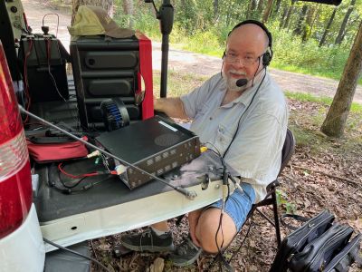 This Thursday July 31 we activated Crockford-Pigeon Mtn WMA US-3742 from the South Brow site. The bands were up and down crazy so short contacts were the necessity. The terrestrial weather cooperated till after lunch when a big thunderstorm moved in from the north and cut things short.

Allen KN4FKS had 48 SSB contacts on 20 meters with 16 Park to Park contacts. The early stoppage saw him stop 11 contacts shy of reaching the triple Kilo mark for this park. Bummer but that will be remedied soon! 

Danny AG4DW made 41 contacts, 17 SSB on 40 meters 1 on 6 meters and 1 on 1.25 meters He also made 7 FT8 contacts before the storm came.

John KB4QXI made 17 contacts with 6 P2P with one P2P contact in Canada.

Dan K2DTS made 13 contacts on Pigeon then made 14 more at the Battlefield in spite of the static crashes on the way home.

Fun day in the big woods!
