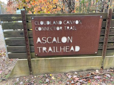 We activated Cloudland Canyon State Park US-2169 at the Ascalon Trailhead this Thursday Oct. 30 2025. The space weather was great and the bands were open. However the terrestrial weather was less than ideal. It was occasionally drizzily, foggy windy and cold. That damp cold that chills your bones.

Danny AG4DW set up in his truck out of the weather but Allen KN4FKS did not have enough sense to come in out of the cold. He set up under the picnic shed. Not smart. David KQ4GLQ was on call for work so he set up at the Nickajack Trailhead. 

Danny had a total of 126 QSO's, with 79 SSB contacts on 20 meters, 18 SSB on 40 meters and 29 FT8 on 15 meters. He had 11 DX contacts, Canada (4) Germany (3) Spain (2) Bulgaria and France. David had 112 QSO's with 9 Park to Park contacts. He had 52 SSB contacts on 20 meters, 45 FT8 on 20 meters and 15 FT8 on 17 meters.

Allen had 49 QSO's with 28 Park to Park contacts all on 20 meters SSB. Trying 15 meters SSB, he called CQ for 15 minutes and got one QSO  DX to Poland a solid 5-9 both ways.

Getting colder by the minute, the fun had run out so Allen pulled the plug early and escaped to a warm car on the drive home finally getting some semblance of warm. More clothes next time or set up in the car, lesson learned.
