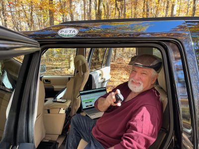 Yesterday Nov. 6, 2025 we activated three Tennessee parks at once: The Prentice Cooper Wildlife Management Area US-3971, the Prentice Cooper State Forest US-5499, and the Wilson Cumberland Trail State Park US-2955.

We set up in a small trailhead parking lot deep in the big woods. It was an absolutely gorgeous day with the sun shining, the leaves turning colors and moderate temperatures. The space weather also cooperated as the solar storm did not hit till later in the afternoon after we were finished.   Also enjoying the day were numerous hikers who came and went all day so we had lots of contact with folks about ham radio and what we were doing. 

On the radio it was a great day, Allen KN4FKS had 107 SSB contacts for the day. The first 19 were on 15 meters then switching to 20 meters made 88 more. Of those 30 were Park to Park contacts. A few were Canadians and one was from Spain.

Danny AG4DW had 65 contacts total with 31 SSB on 40 meters, 34 FT8 on 17 meters. He had 3 DX contacts all to Canada.

Ed KM6UTC made 49 total contacts as he explored the bands, He had contacts on 6,10,15, 20, and 40 meters. A few were SSB but most were FT8.

Dan K2DTS had 15 P2P on 20 meters SSB then 9 FT8 contacts on 15 meters. He had DX contacts with Cuba and a DXpedition in Burundi Africa. 

The day could not have been better , great friends, great weather, great fall color and great band conditions. And peanut butter sandwiches ! 
