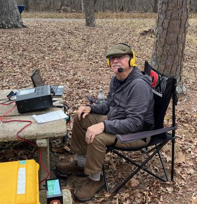 Thursday Jan. 8 2026 we activated Chickamauga Battlefield US-0716 from the Brotherton Rd. picnic area. 

Dan K2DTS set up his vertical and made 14 SSB contacts on 20 meters with all of them being Park to Park contacts. He had 4 to Canada, 1 to California and 1 to Texas. 

Tony WA4TW also used his vertical and made 26 contacts with 20 being P2P contacts including two DX P2P's to Canada and Saint Lucia Island. 

Allen also set his vertical antenna and made 32 SSB contacts half on 12 meters and half on 40 meters. He had 10 P2P contacts one of which was a DX P2P to Brazil and another to St. Vincent Island. When taking down the antenna he realized that when operating on 40 meters he had left one section of the expandable vertical down so no wonder he had a lot of less than strong signal reports. Hey we all make mistakes. Some of us more than others. 

It was a vertical kind of day with all three stations using a vertical antenna. Band Pass filters were a necessity and worked to minimize any cross band problems. 

Alan W4PLP stopped by as well as Casey KD4FYY. We had a few curious park visitors and gave out POTA brochures and Ham radio info sheets. We also had a rather unusual fellow sitting at a nearby picnic table when we arrived. Long story but it was a bit spooky to say the least. He soon left after we arrived. 

Fun day in the park and had fun on the radio. 

