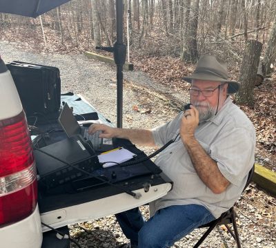 This Friday March 6 we activated Cloudland Canyon State Park US-2169 from the Ascalon Trailhead.

Danny AG4DW set up his 'POTA Performer vertical and made a total of 121 contacts. 83 were SSB on 40-15-20 meters. He then made 38 FT8 contacts on 15 meters. DX was hopping as there is a DX contest this weekend. He made contacts in Bermuda, Brazil, Canada (4) Canary Islands, England, Germany (2) France (2) Spain (2) Switzerland, Venezuela.

Allen KN4FKS set up his end fed half wave wire antenna rigged as a sloper. He made 108 SSB contacts, 39 were Park to Park contacts. 100 on 20 meters, 8 on 10 meters. Ten was open long and he made DX contacts to Hawaii, Spain, Brazil, Canada and Puerto Rico. 

John KB4QXI came late and set up his ham stick and made one P2P contact and his 891 radio had a crazy menu fit and refused to work any further. Tony WA4TW knows the fix and will assist John in solving the issue. 

On Thursday Dan K2DTS activated the Chickamauga Battlefield US-0716 on 20 meters and made 74 contacts in quick order, 21 were hunted P2P contacts then 42 set and call 'CQ POTA' he then capped it off with 11 FT8 contacts. 

On Tuesday Allen KN4FKS ran over to Pigeon Mountain US-3742 and made a quick 140 SSB contacts in two hours on 20 meters using the 25 ft. vertical and the Faraday cloth radials. He had 20 Park to Park contacts and the only DX was two contacts in Canada. This days effort sent Allen's total number of POTA activation contacts to over 15,000. Time flies when you are having fun. 

