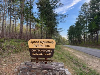 It was a beautiful day on top of Johns Mountain US-3758 at the overlook site. It was a bit chilly early with a steady wind making it seem even cooler but we POTA'd on. Band conditions were a bit wonky which made it hard work for everyone. 

Allen KN4FKS set his end fed half wave wire as a sloper and made 56 SSB contacts on 20 meters with 20 Park to Park contacts and only 1 DX contact to Barbados Island. 

Danny AG4DW set his 17 foot elevated vertical 'POTA Performer' and made 53 contacts, 23 were SSB on 40 meters and 1 FT8 contact. He moved to 17 meters and made 19 FT8 contacts. He had 6 P2P contacts and 5 DX to Canada. He set up his 2 meter J-pole antenna and made 10 FM contacts simplex on 2 meters. From the mountaintop he contacted: Gainesville, Talking Rock, Dalton, Lafayette, Chatsworth, and Cleveland TN. 

John KB4QXI used his Hamstick roof mounted to make 15 contacts with 10 P2P contacts. 

Micha  K3WGC came by to see what all this POTA stuff was all about. After show and tell for everyone's rig he set up his vertical drive on pole support and used his G-90 to just chase DX and make a few contacts portable. It weas great to have him visit. 

Dan K2DTS not wanting to sacrifice his car on the overlook road chose to activate the Battlefield US-0716. He had 36 contacts with 30 SSB and 6 FT8 on 20 meters. He is getting withing striking distance of his KILO for the Battlefield. Maybe soon if the bands cooperate. 

Also of note this weekend is the Georgia QSO party contest. It starts at 2 pm local time on Saturday and runs till midnight than Sunday 10 am till 8 pm. The exchange is a signal report, and county abbreviation ( WLKR for Walker) This would be a great time to activate a park and take advantage of the increased traffic. 
