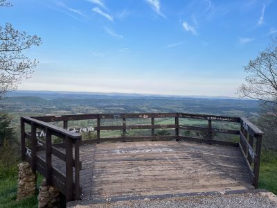 It was a beautiful day on top of Johns Mountain US-3758 at the overlook site. It was a bit chilly early with a steady wind making it seem even cooler but we POTA'd on. Band conditions were a bit wonky which made it hard work for everyone. 

Allen KN4FKS set his end fed half wave wire as a sloper and made 56 SSB contacts on 20 meters with 20 Park to Park contacts and only 1 DX contact to Barbados Island. 

Danny AG4DW set his 17 foot elevated vertical 'POTA Performer' and made 53 contacts, 23 were SSB on 40 meters and 1 FT8 contact. He moved to 17 meters and made 19 FT8 contacts. He had 6 P2P contacts and 5 DX to Canada. He set up his 2 meter J-pole antenna and made 10 FM contacts simplex on 2 meters. From the mountaintop he contacted: Gainesville, Talking Rock, Dalton, Lafayette, Chatsworth, and Cleveland TN. 

John KB4QXI used his Hamstick roof mounted to make 15 contacts with 10 P2P contacts. 

Micha  K3WGC came by to see what all this POTA stuff was all about. After show and tell for everyone's rig he set up his vertical drive on pole support and used his G-90 to just chase DX and make a few contacts portable. It weas great to have him visit. 

Dan K2DTS not wanting to sacrifice his car on the overlook road chose to activate the Battlefield US-0716. He had 36 contacts with 30 SSB and 6 FT8 on 20 meters. He is getting withing striking distance of his KILO for the Battlefield. Maybe soon if the bands cooperate. 

Also of note this weekend is the Georgia QSO party contest. It starts at 2 pm local time on Saturday and runs till midnight than Sunday 10 am till 8 pm. The exchange is a signal report, and county abbreviation ( WLKR for Walker) This would be a great time to activate a park and take advantage of the increased traffic. 
