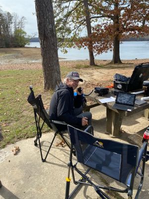 POTA - 20221110 - We activated Harrison Bay SP Tennessee K-2951 Thursday. Tony WA4TW had 22 contacts on 20 meters with 6 P2Pâ€™s. Allen KN4FKS worked 40 meters after lunch with 32 contacts and 2 P2Pâ€™s. Ed KM6UTC worked digital on several bands and had 44 contacts with 4 P2Pâ€™s. Peter using CW on several bands had 44 contacts with 4 P2P and 8 DX contacts in Europe. Tony and Allen made one contact over a â€˜longâ€™ distance. We made contact with a ham across the lake from us on 2m and 40m. 
