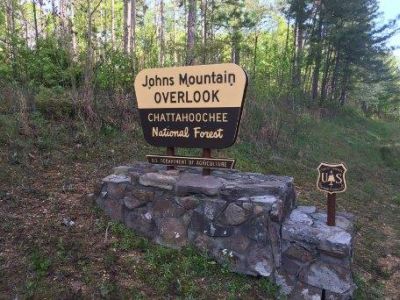 POTA, Johns Mountain Overlook 4-30-2020 

