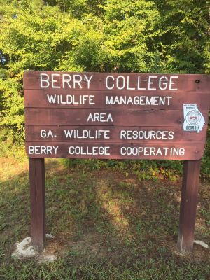 POTA - Berry College Wildlife Mgt Area - 10-01-2020
