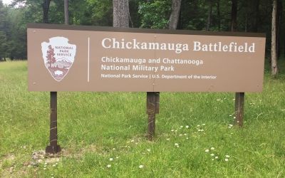 We activated Chickamauga National Battlefield today, K-0716 Georgia. Made 70 contacts on 20 meters with 9 P2P and 5 DX contacts. One of the contacts actually had ancestor who fought in the battle fairly near where we were operating from. I stopped at lunch and then Tony WA4TW took over operating and cranked up on 40 meters He made 18 contacts with 5 P2P. The band came back then after a few minutes faded away again then came back. We checked and North America was center of large solar flare hit.
